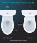 SoftClose Elongated Toilet Seat Toto SS114# - Image 3