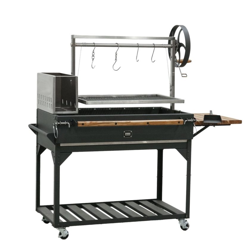 Premium Argentine/Santa Maria BBQ Grill with Wood Fire and Charcoal Grill Discounted - Image 2