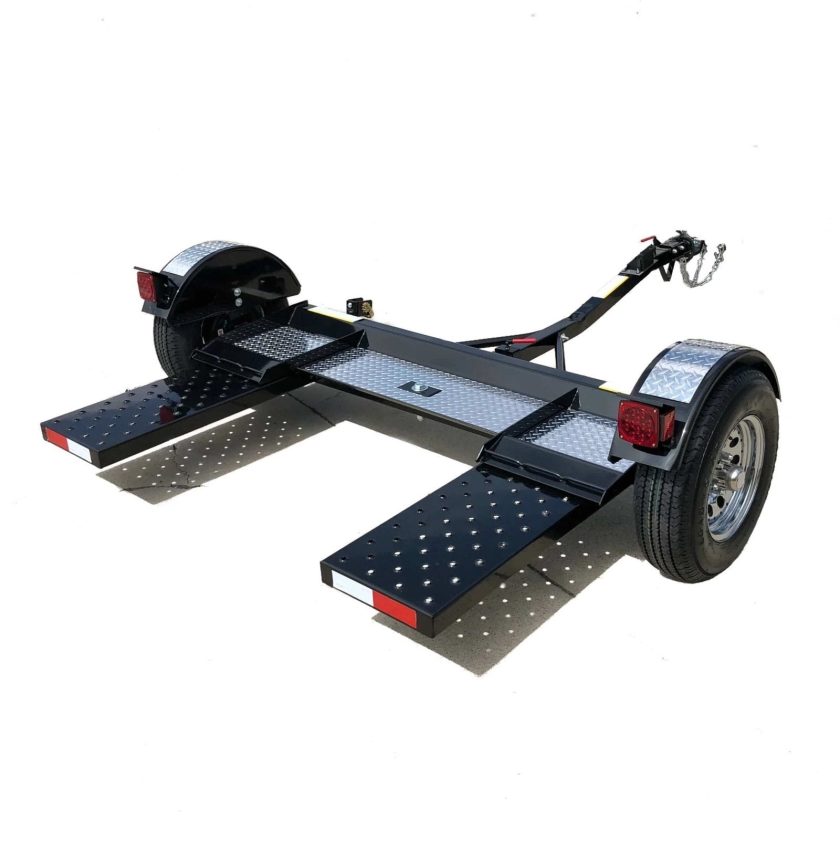 Premier Black & Chrome Tow Dolly