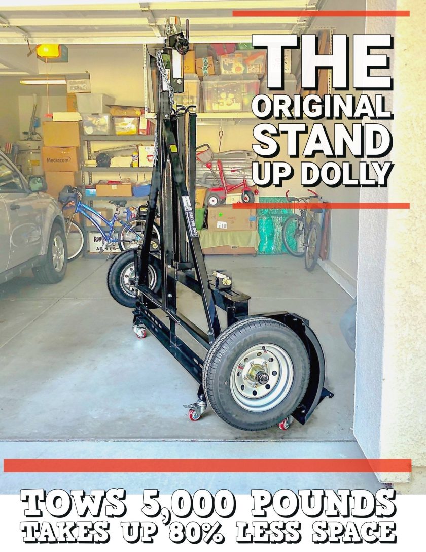 Stand Up Tow Dolly With Surge Disc Brakes - Image 4