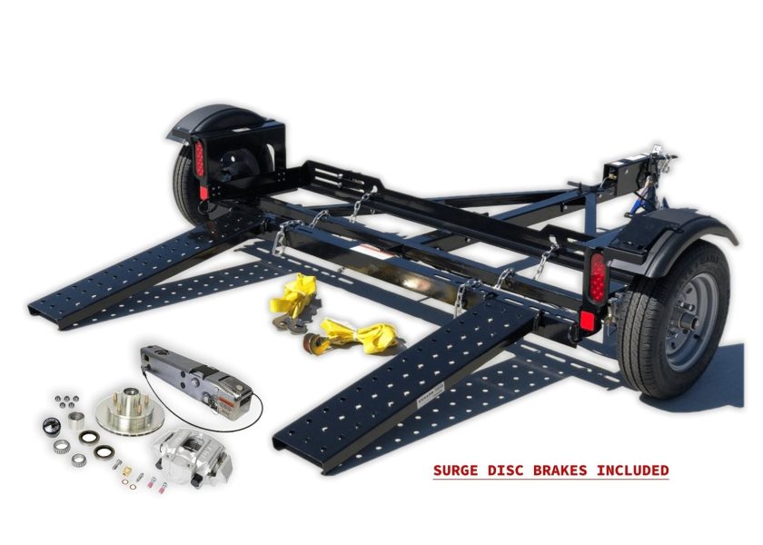 Stand Up Tow Dolly With Surge Disc Brakes - Image 3