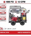 Simpson BB65106 Big Brute Professional 4000 PSI (Gas-Hot Water) Pressure Washer - Image 14