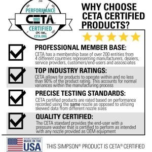 Simpson BB65106 Big Brute Professional 4000 PSI (Gas-Hot Water) Pressure Washer