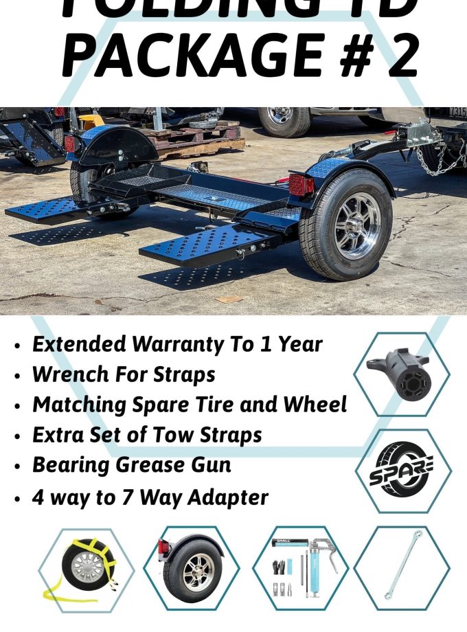 Premium Folding Tow Dolly