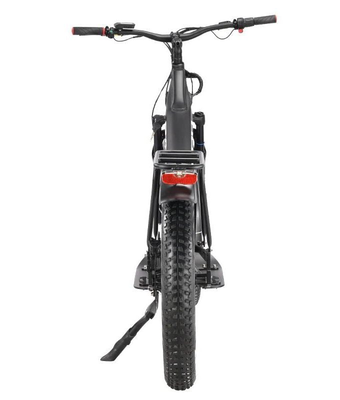 Bakcou Grizzly Electric Scooter 48V 21Ah 1000W Rear Hub Motor Full Suspension All-Terrain Fat Tires