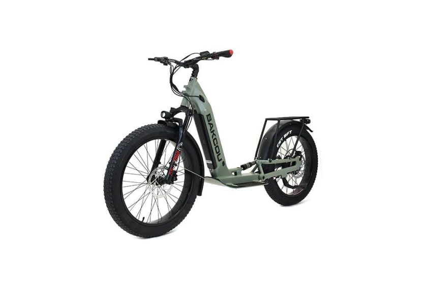 Bakcou Grizzly Electric Scooter 48V 21Ah 1000W Rear Hub Motor Full Suspension All-Terrain Fat Tires - Image 5