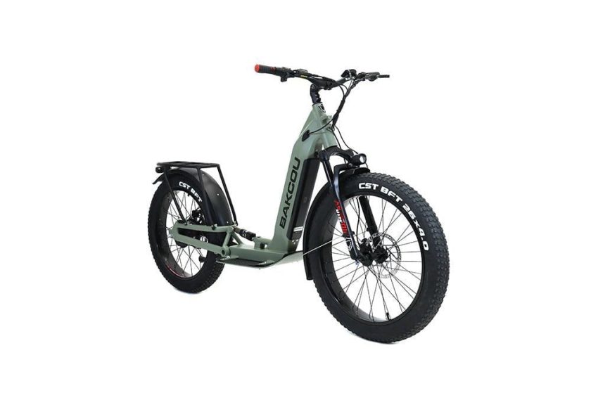 Bakcou Grizzly Electric Scooter 48V 21Ah 1000W Rear Hub Motor Full Suspension All-Terrain Fat Tires - Image 4