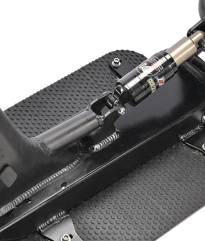 Bakcou Grizzly Electric Scooter 48V 21Ah 1000W Rear Hub Motor Full Suspension All-Terrain Fat Tires