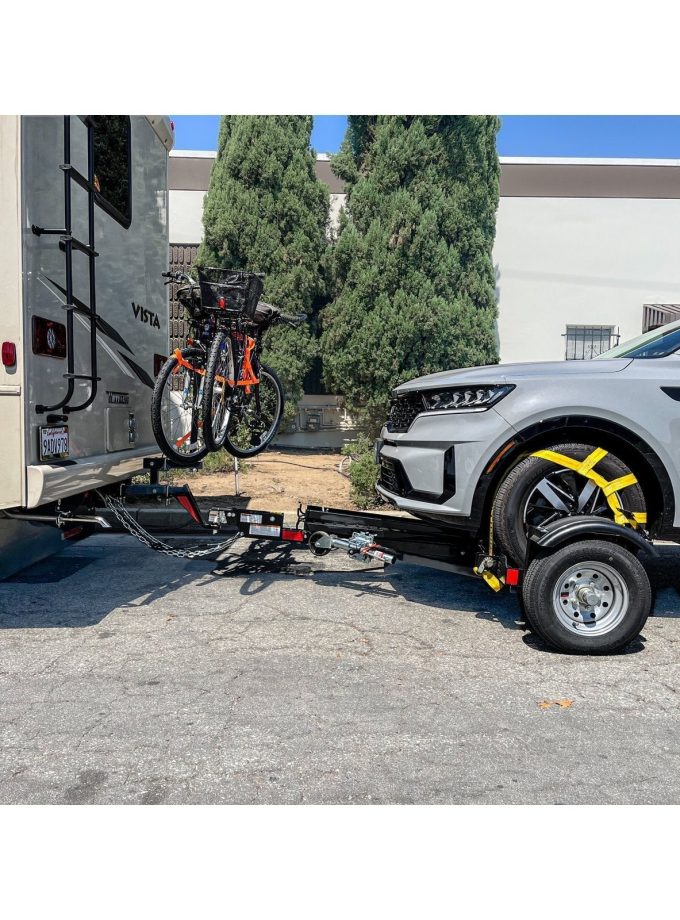 Stand Up Tow Dolly With Surge Disc Brakes