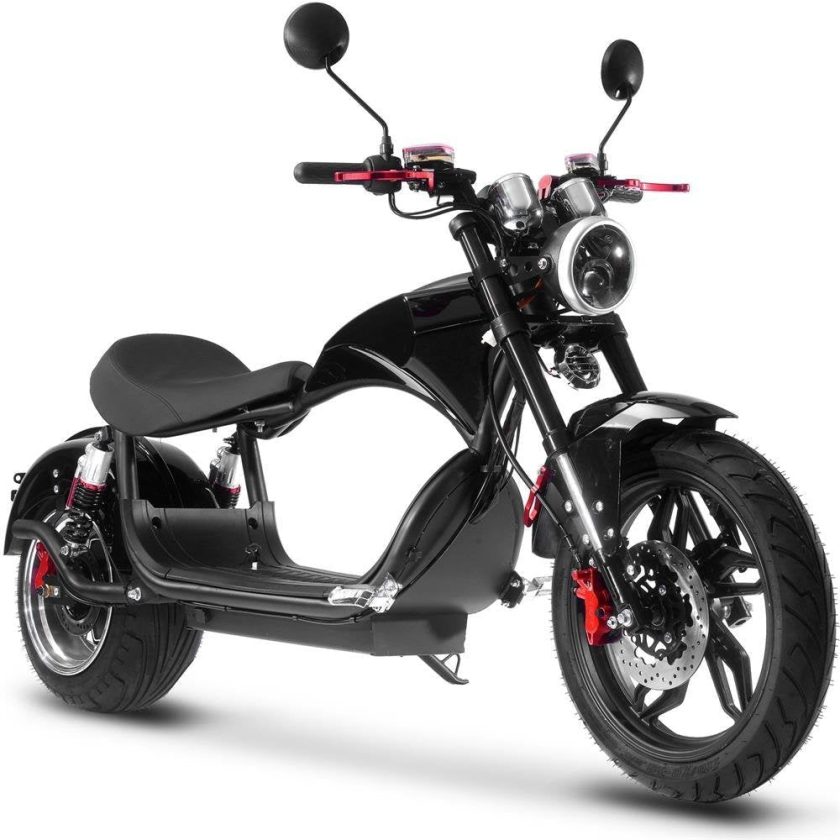 MotoTec Raven 60v 30ah 2500w Lithium Electric Scooter - Image 4