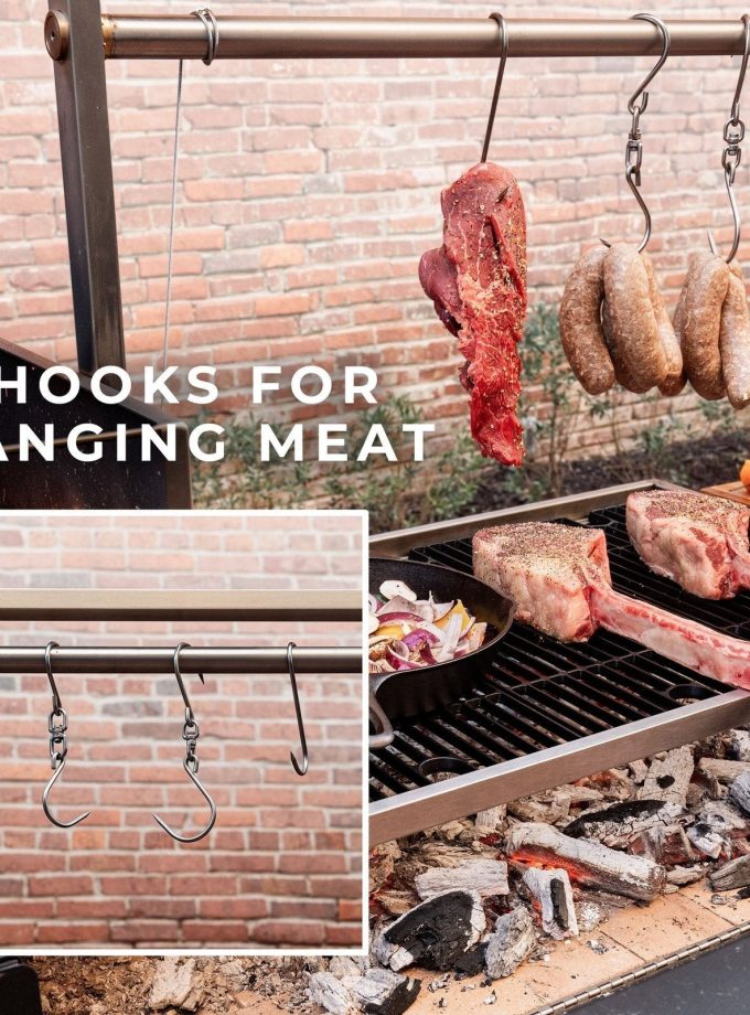 Premium Argentine/Santa Maria BBQ Grill with Wood Fire and Charcoal Grill Discounted