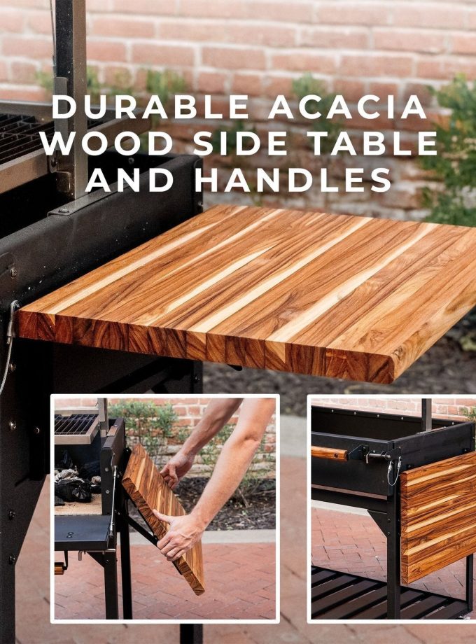 Premium Argentine/Santa Maria BBQ Grill with Wood Fire and Charcoal Grill Discounted