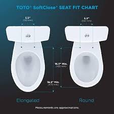 SoftClose Elongated Toilet Seat Toto SS114#