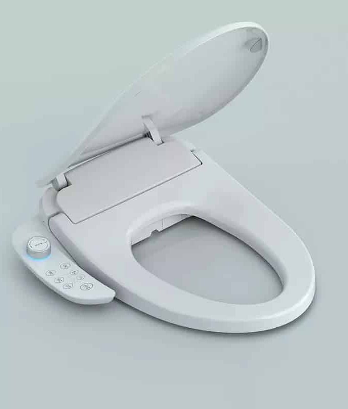 New Arrival V Shape Instant Heating Smart Toilet Seat Multiple Washing Warm Air Drying Electronic Smart Toilet Lid