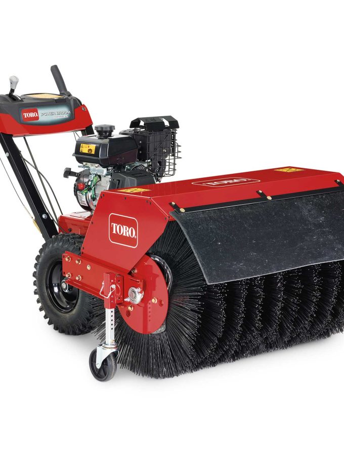 36 in. (91 cm) Power Broom Commercial Gas Power Brush